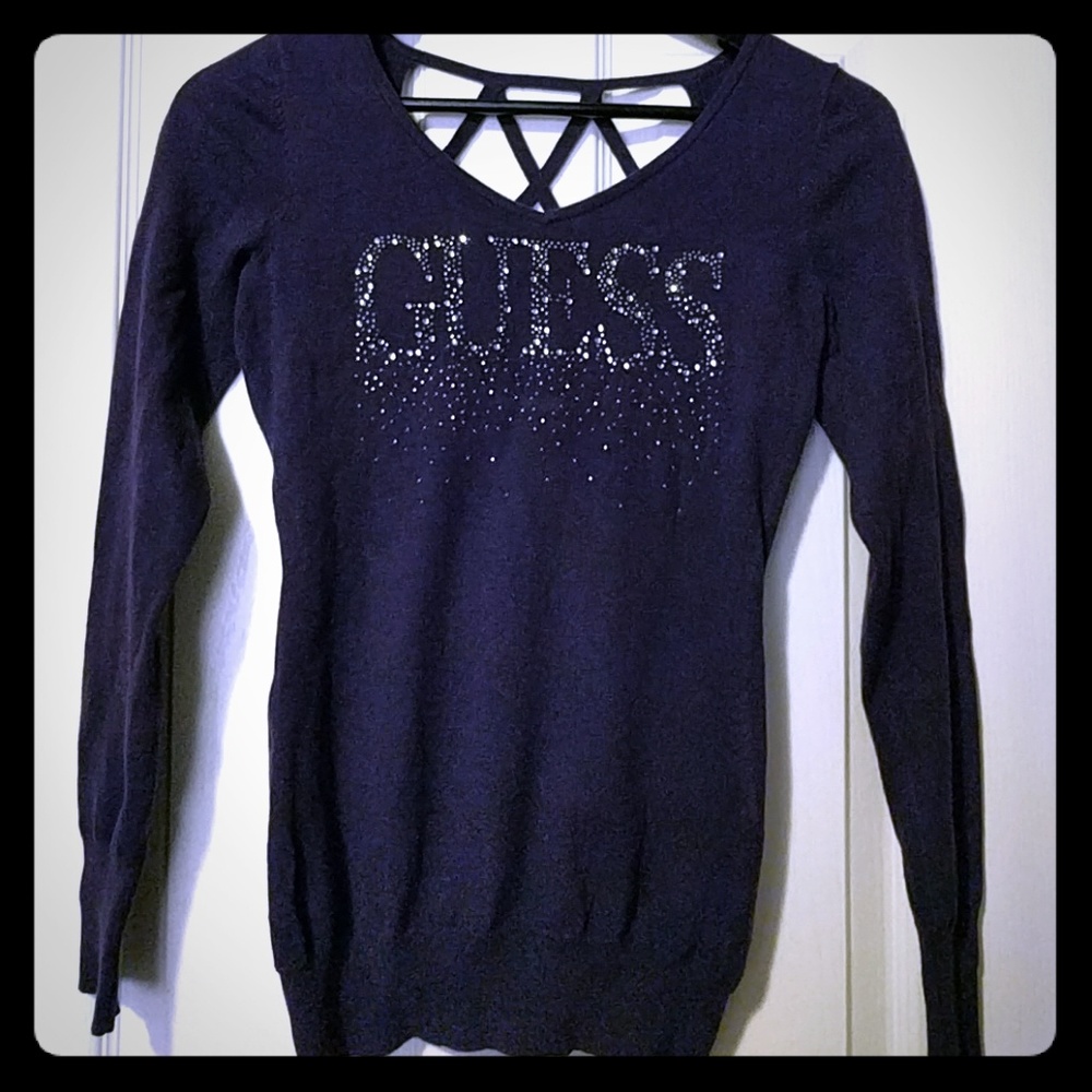Rhinestone sweater
